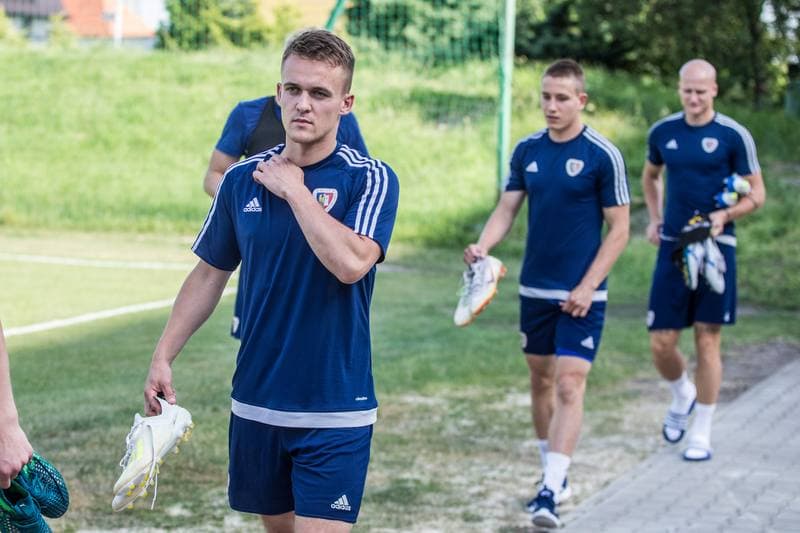 Football. Piast Gliwice. Training. 12.06.2019