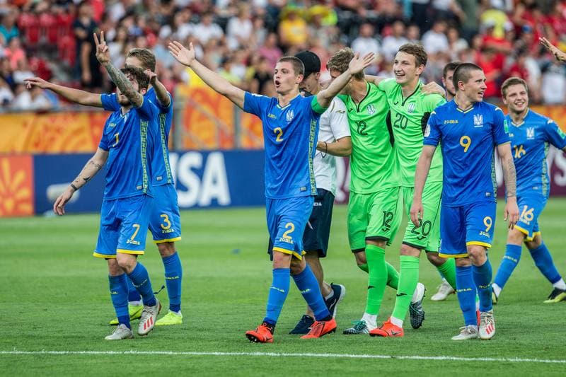 Football. FIFA U-20 World Cup. Ukraine - Korea Republic. 15.06.2019