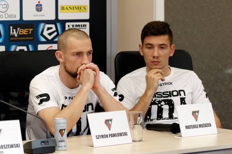 Football. Zaglebie Sosnowiec. Press Conference. 07.02.2019