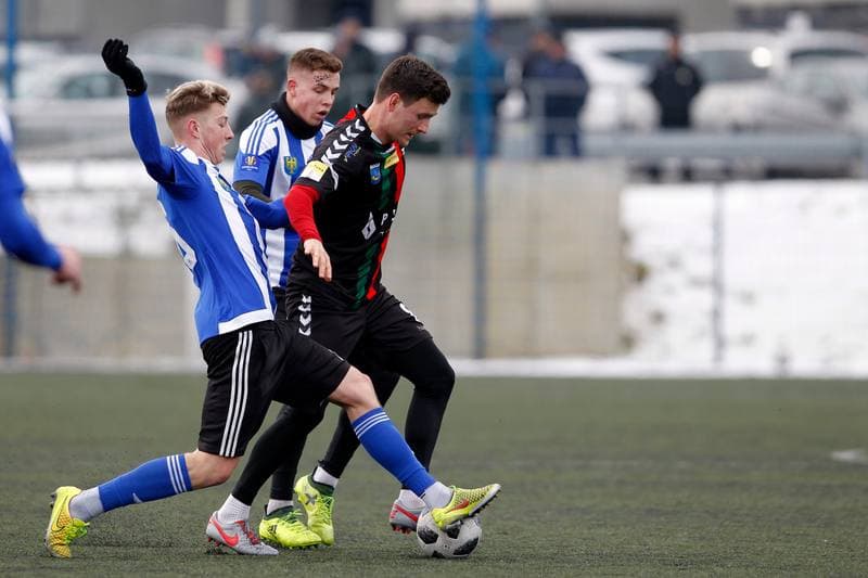 Football. Sparing. GKS Tychy - Ruch Chorzow. 09.02.2019