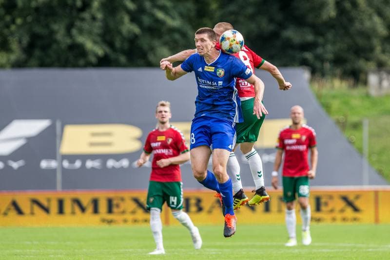 Football. Fortuna I Liga. Zaglebie Sosnowiec - Miedz Legnica. 17.08.2019