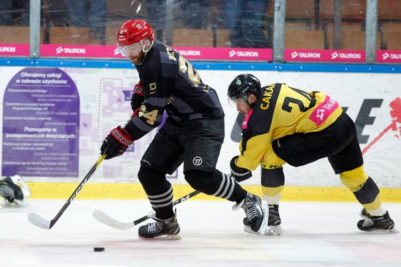 Ice Hockey. Tauron Hockey League. Tauron KH GKS Katowice - Comarch Cracovia. 23.03.2019