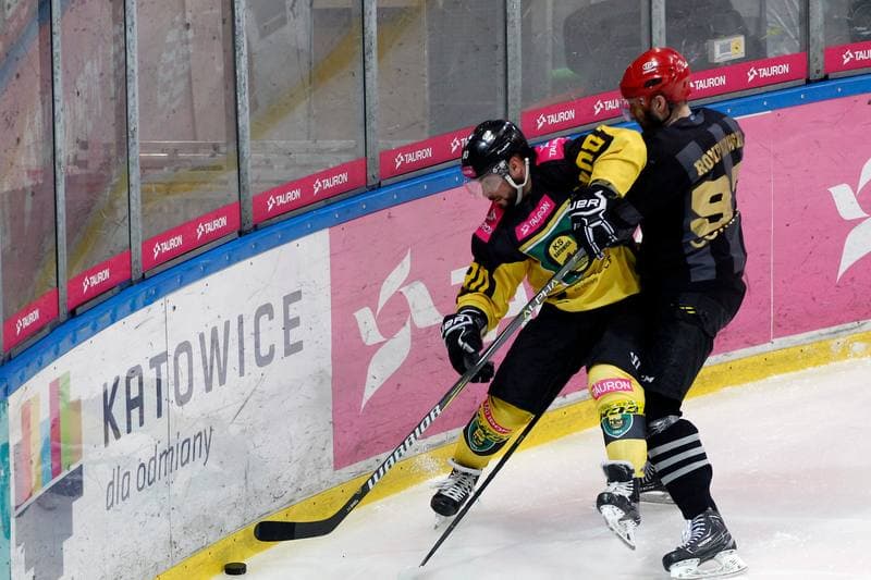 Ice Hockey. Tauron Hockey League. Tauron KH GKS Katowice - Comarch Cracovia. 23.03.2019
