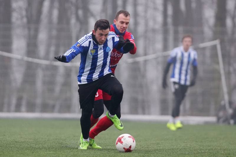 Football. Sparing. Ruch Chorzow - Podbeskidzie Bielsko-Biala. 27.01.2018