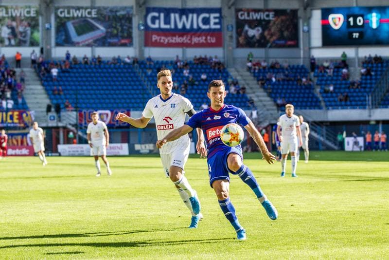 Football. PKO BP Ekstraklasa. Piast Gliwice - Wisla Plock. 18.08.2019