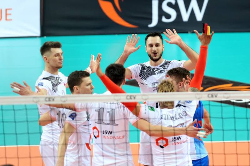 Volleyball. CEV Champions League. Jastrzebski Wegiel - Zenit Kazan. 31.01.2018