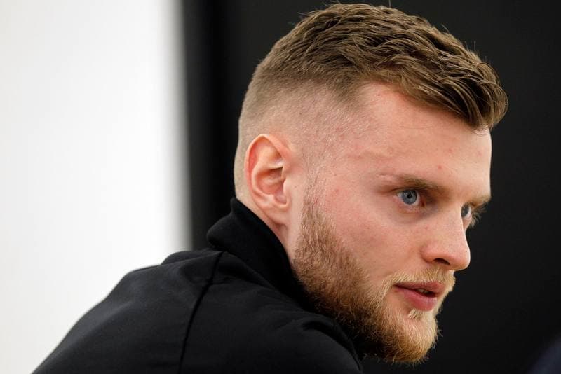 Football. Gornik Zabrze. Press Conference. 21.02.2019