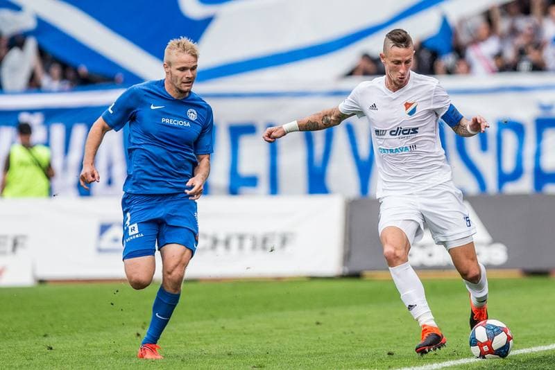 Football. Fortuna:Liga. Banik Ostrava - Slovan Liberec. 13.07.2019