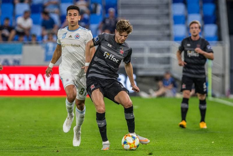 Football. UEFA Europa League. Slovan Bratislava - Dundalk FC. 07.08.2019