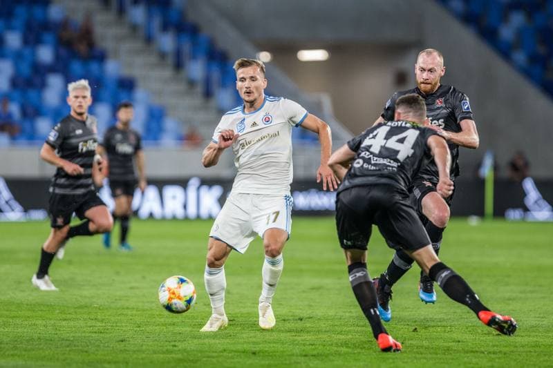 Football. UEFA Europa League. Slovan Bratislava - Dundalk FC. 07.08.2019