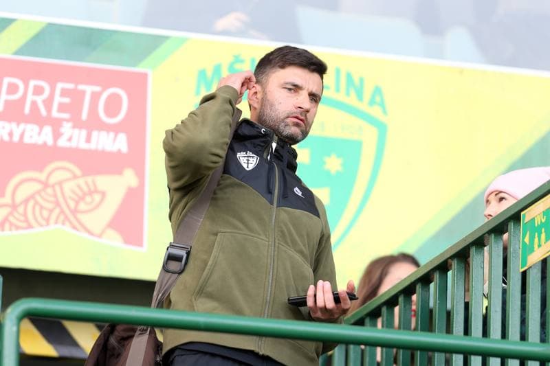 Football. Fortuna Liga. MSK Zilina - Slovan Bratislava. 14.04.2019
