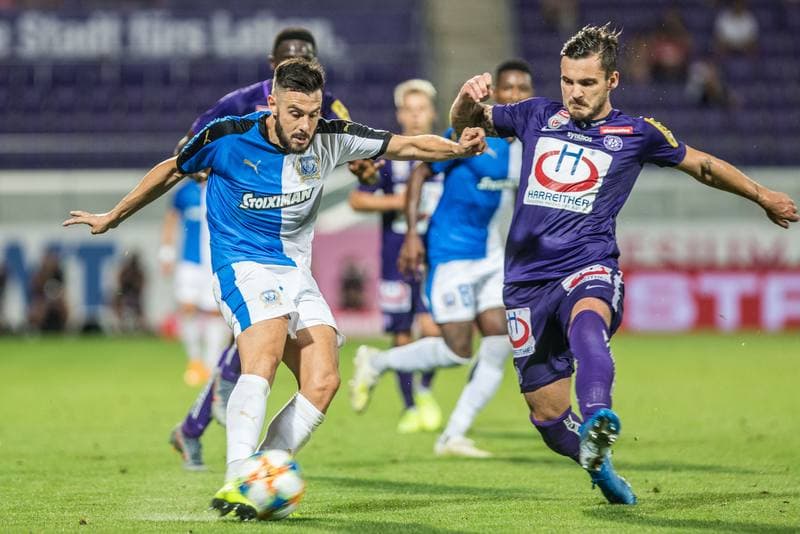 Football. UEFA Europa League. Austria Wien - Apollon Limassol. 08.08.2019