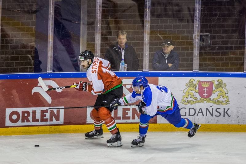 Ice Hockey. Euro Ice Hockey Challenge. Italy - Hungary. 08.11.2019