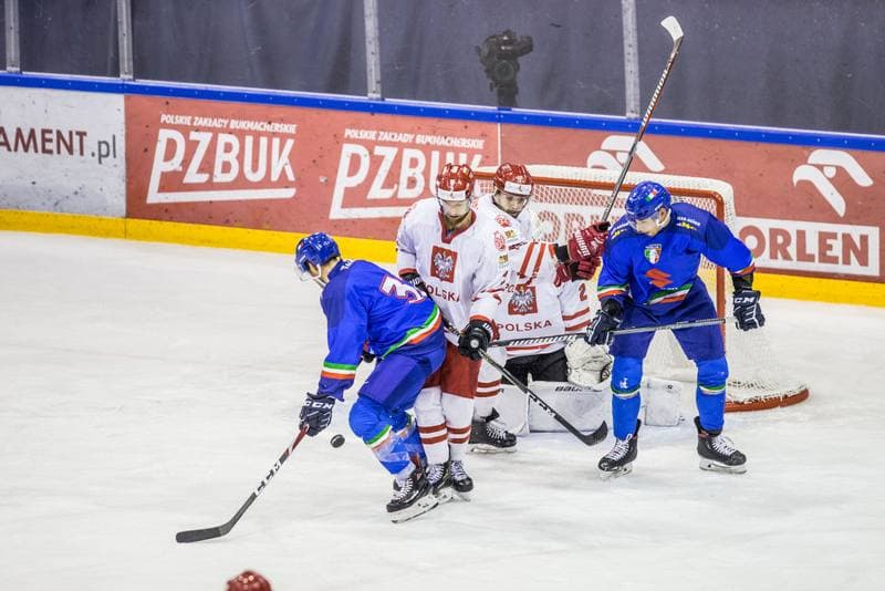 Ice Hockey. Euro Ice Hockey Challenge. Poland - Italy. 09.11.2019