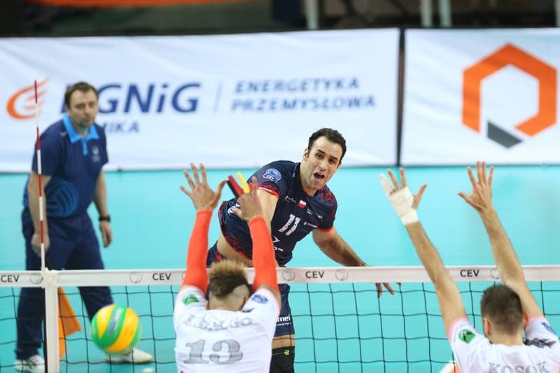 Volleyball. CEV Champions League. Jastrzebski Wegiel - ZAKSA Kedzierzyn-Kozle. 14.03.2018