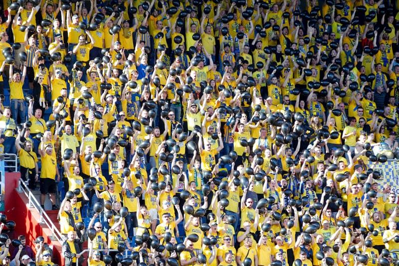 Football. Fortuna:Liga. Banik Ostrava - SFC Opava. 21.04.2019