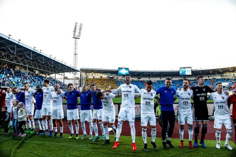 Football. Fortuna:Liga. Banik Ostrava - SFC Opava. 21.04.2019