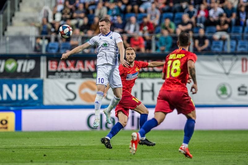 Football. UEFA Europa League. FK Mlada Boleslav - FCSB. 15.08.2019