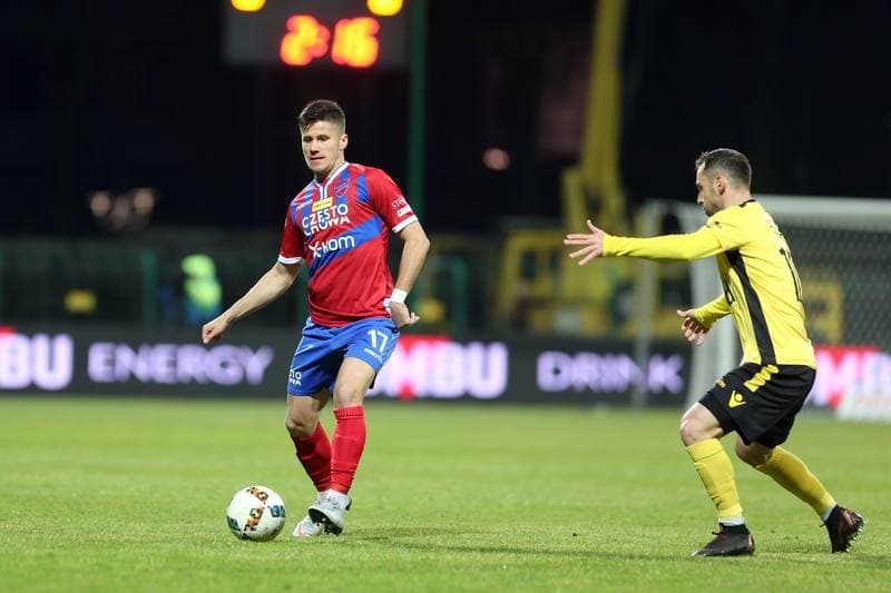 Football. Fortuna I Liga. GKS Katowice - Rakow Czestochowa. 09.03.2019
