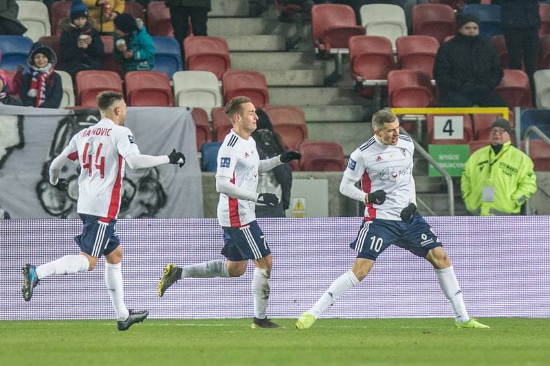 Football. PKO BP Ekstraklasa. Gornik Zabrze - Wisla Krakow. 06.12.2019