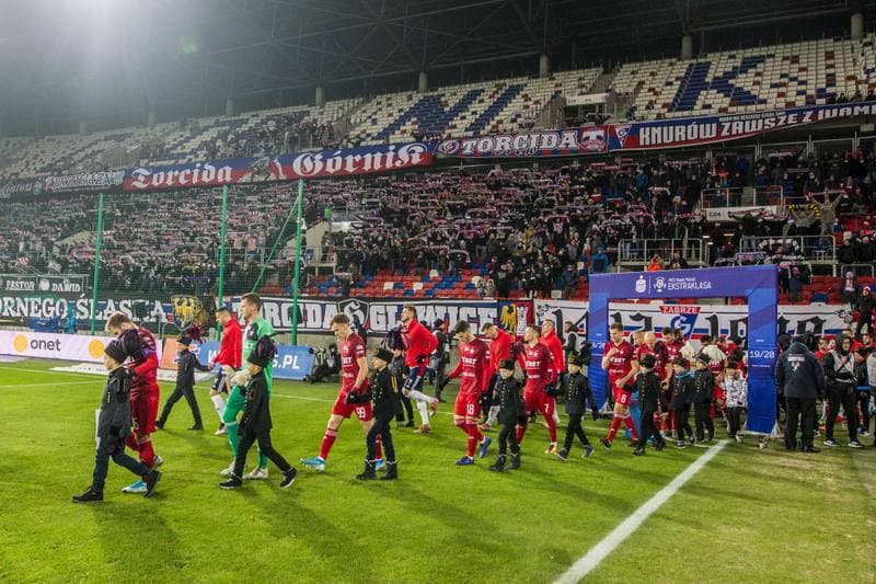 Football. PKO BP Ekstraklasa. Gornik Zabrze - Wisla Krakow. 06.12.2019