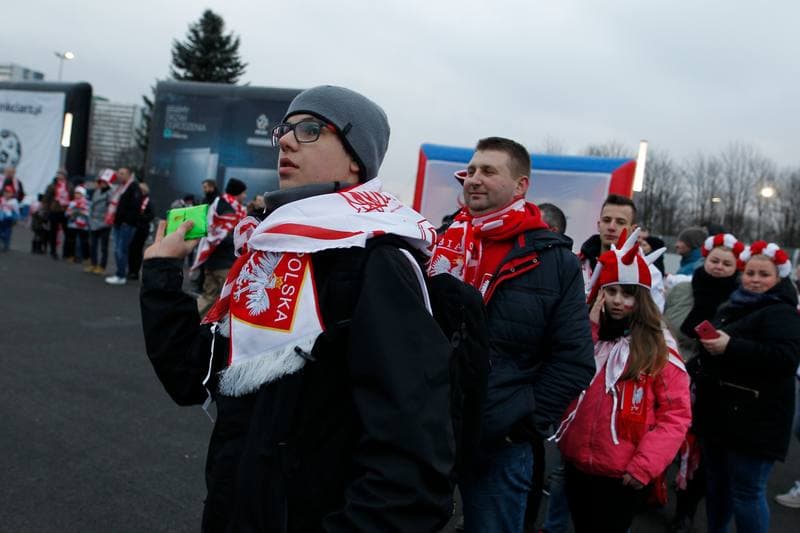 Football. International Friendly. Poland - South Korea. 27.03.2018