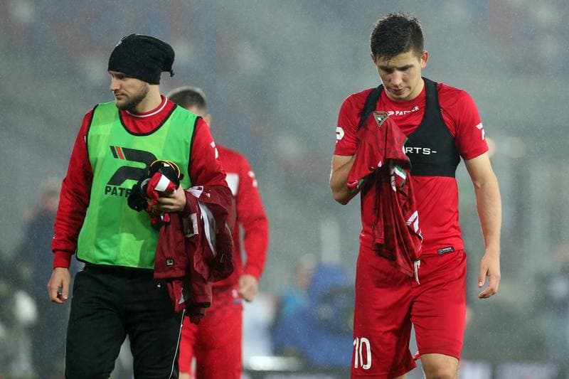 Football. Lotto Ekstraklasa. Gornik Zabrze - Zaglebie Sosnowiec. 29.04.2019