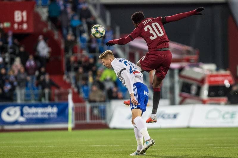 Football. Fortuna:Liga. Banik Ostrava - Sparta Prague. 14.12.2019