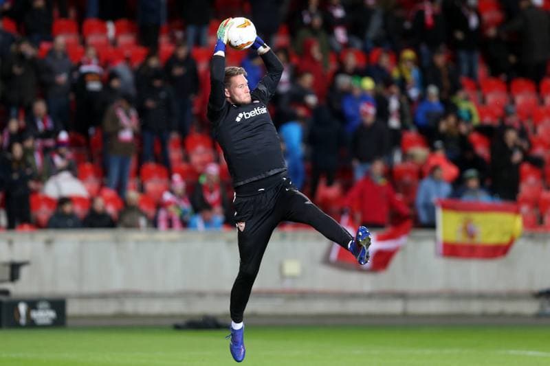 Football. UEFA Europa League. Slavia Prague - Sevilla FC. 14.03.2019
