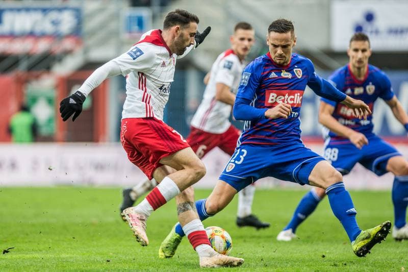 Football. PKO BP Ekstraklasa. Piast Gliwice - LKS Lodz. 15.12.2019