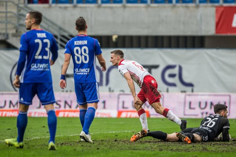 Football. PKO BP Ekstraklasa. Piast Gliwice - LKS Lodz. 15.12.2019