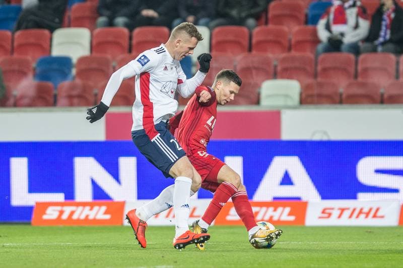 Football. PKO BP Ekstraklasa. Gornik Zabrze - Wisla Krakow. 06.12.2019