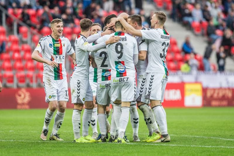 Football. Fortuna I Liga. GKS Tychy - GKS 1962 Jastrzebie. 01.05.2019