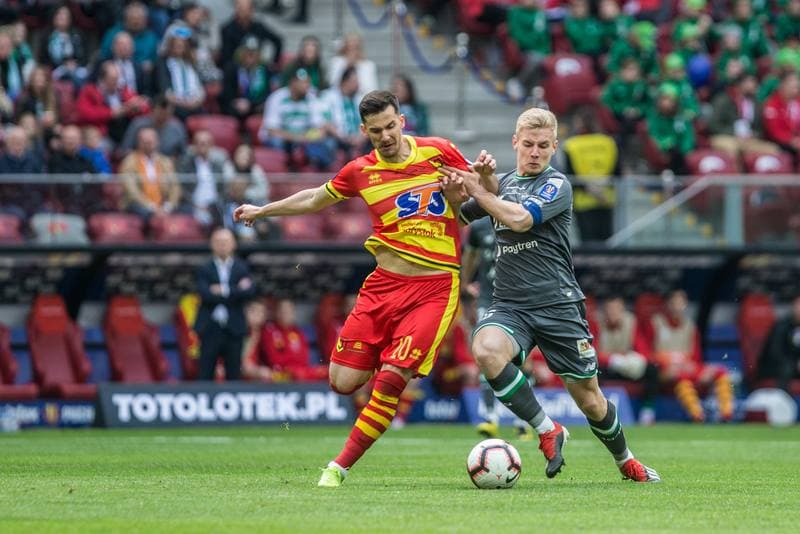 Football. Polish Cup. Jagiellonia Bialystok - Lechia Gdansk. 02.05.2019