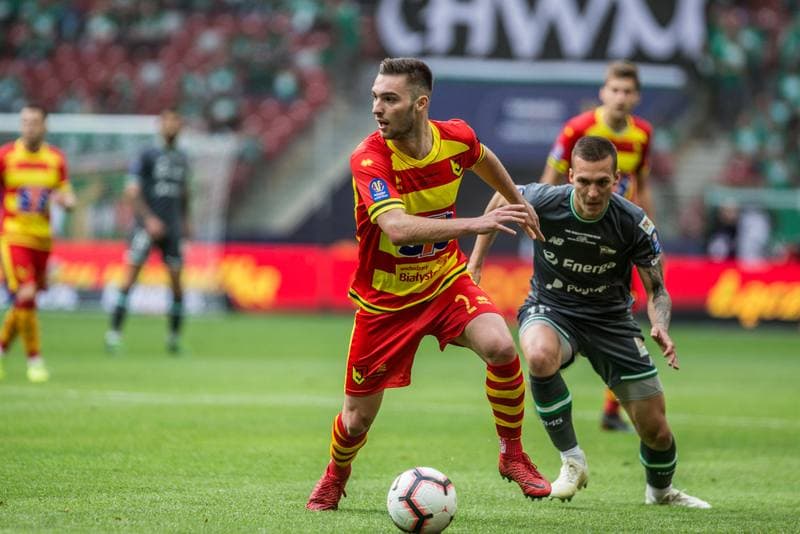 Football. Polish Cup. Jagiellonia Bialystok - Lechia Gdansk. 02.05.2019
