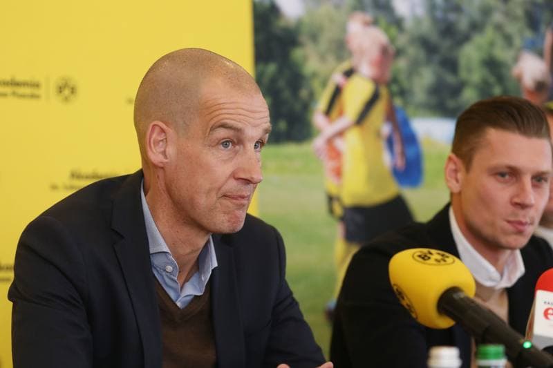 Football. Akademia im. Lukasza Piszczka. Press Conference. 19.03.2019