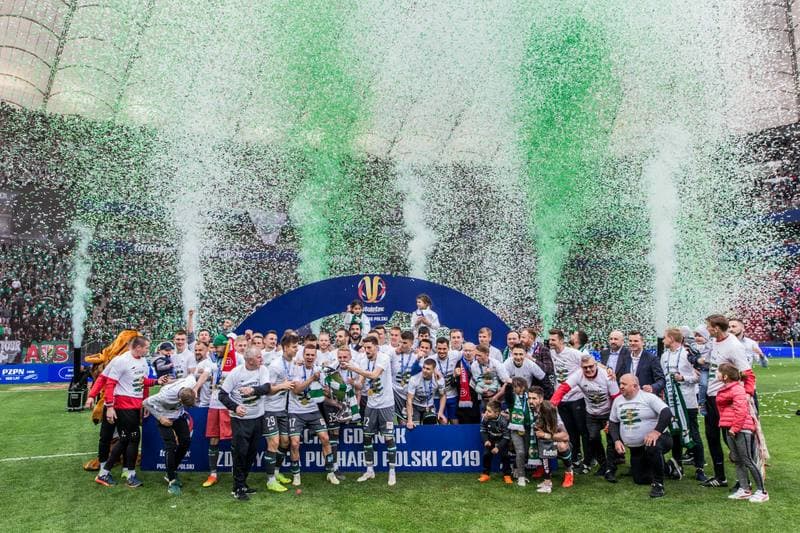 Football. Polish Cup. Jagiellonia Bialystok - Lechia Gdansk. 02.05.2019