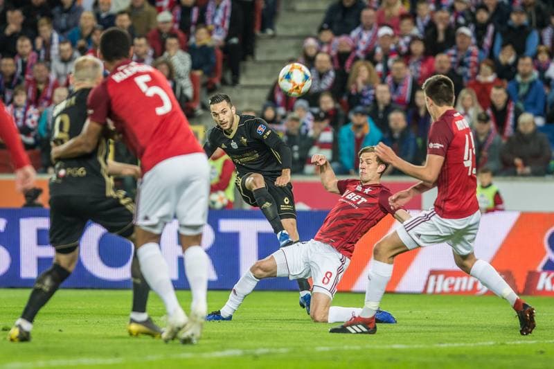 Football. Lotto Ekstraklasa. Gornik Zabrze - Wisla Krakow. 03.05.2019