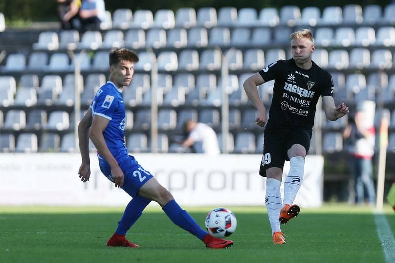 Football. Nice I Liga. Zaglebie Sosnowiec - Podbeskidzie Bielsko-Biala. 19.05.2018