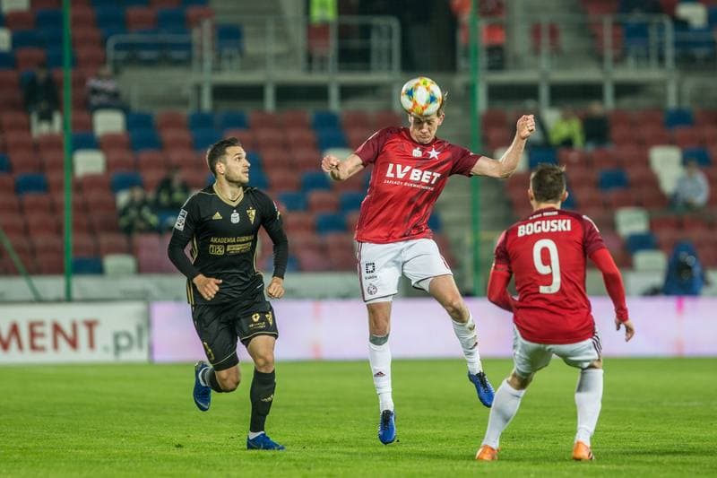 Football. Lotto Ekstraklasa. Gornik Zabrze - Wisla Krakow. 03.05.2019
