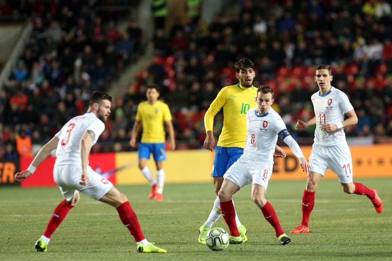 Football. International Friendly. Czech Republic - Brazil. 26.03.2019