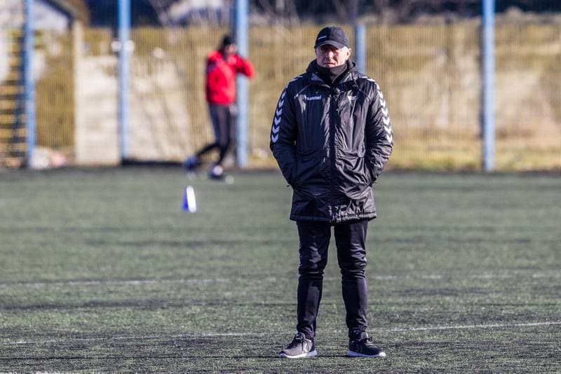 Football. GKS Tychy. Training. 15.01.2020