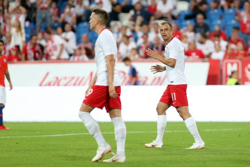 Football. International Friendly. Poland - Chile. 08.06.2018