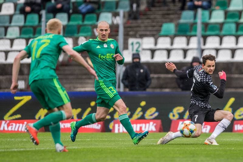 Football. Lotto Ekstraklasa. Zaglebie Sosnowiec - Slask Wroclaw. 05.05.2019