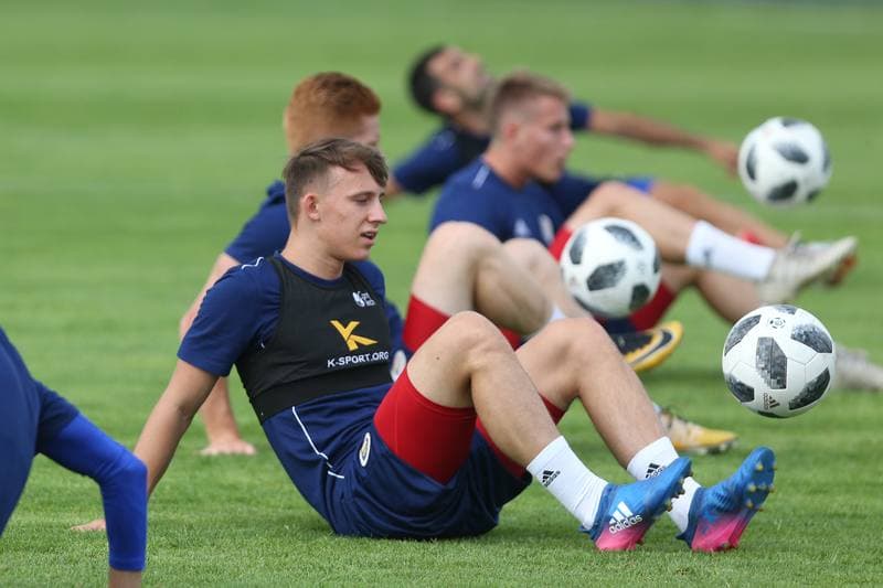Football. Piast Gliwice. Training. 14.06.2018