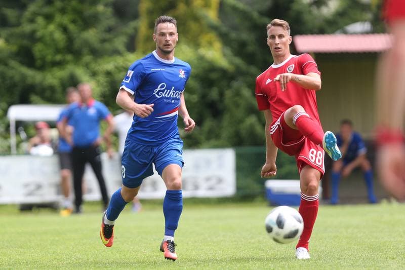 Football. Sparing. Podbeskidzie Bielsko-Biala - Piast Gliwice. 07.07.2018