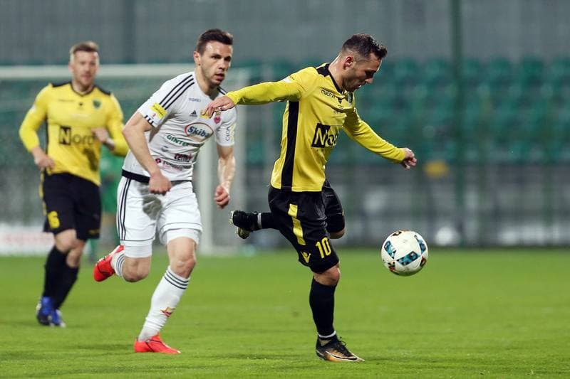 Football. Fortuna I Liga. GKS Katowice - Chojniczanka Chojnice. 03.04.2019