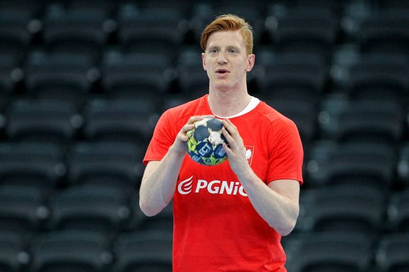Handball. Poland national team. Training. 09.04.2019
