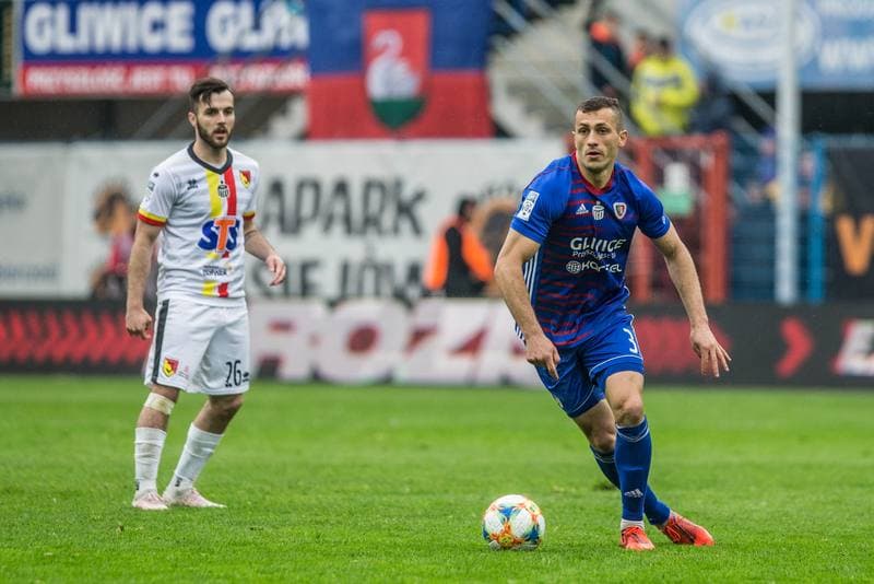 Football. Lotto Ekstraklasa. Piast Gliwice - Jagiellonia Bialystok. 12.05.2019