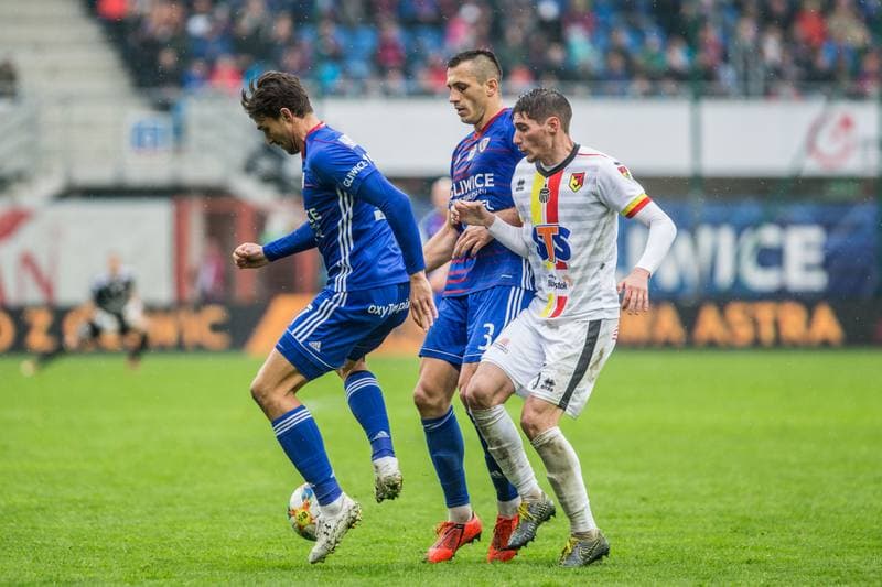 Football. Lotto Ekstraklasa. Piast Gliwice - Jagiellonia Bialystok. 12.05.2019